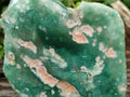 Polished On One Side Mtorolite Chrysoprase Plates x 3 From Mutorashanga, Zimbabwe - Toprock Gemstones and Minerals 