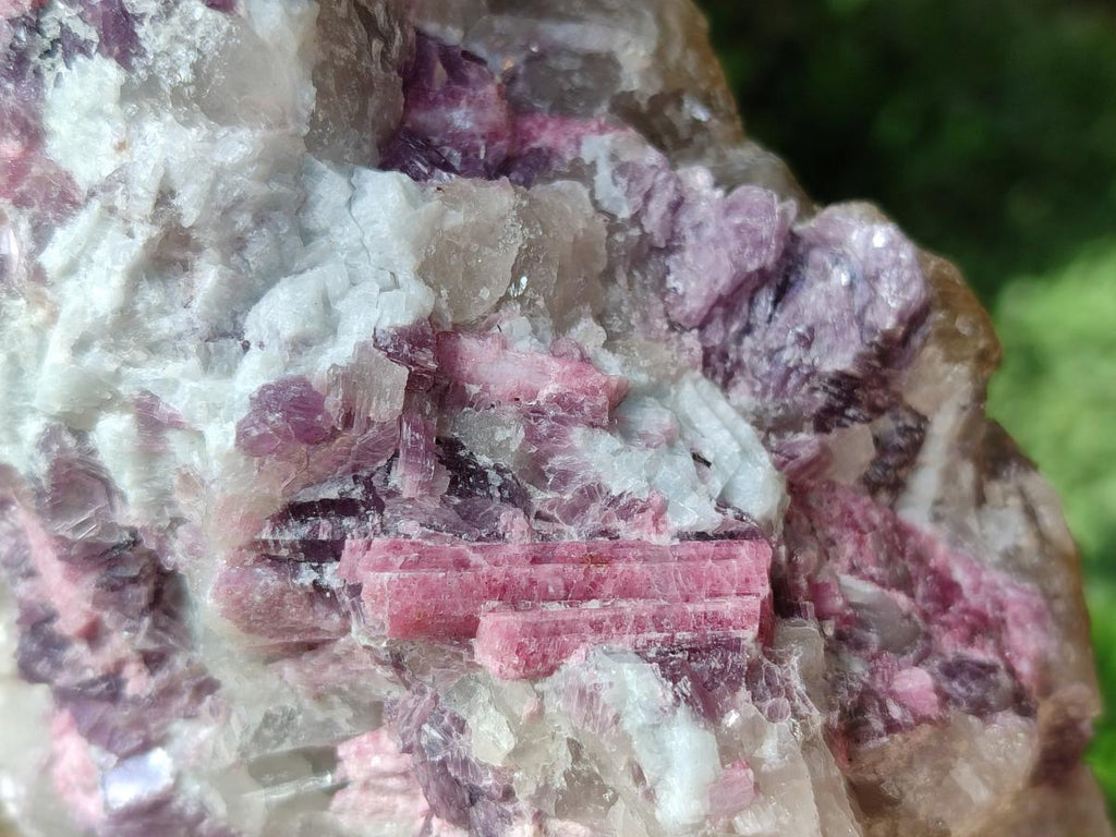 Natural Pink Rubellite Tourmaline Specimens x 3 From Karibib, Namibia - Toprock Gemstones and Minerals 