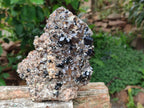 Natural Schorl Black Tourmaline with Associated Minerals x 2 From Erongo, Namibia - Toprock Gemstones and Minerals 