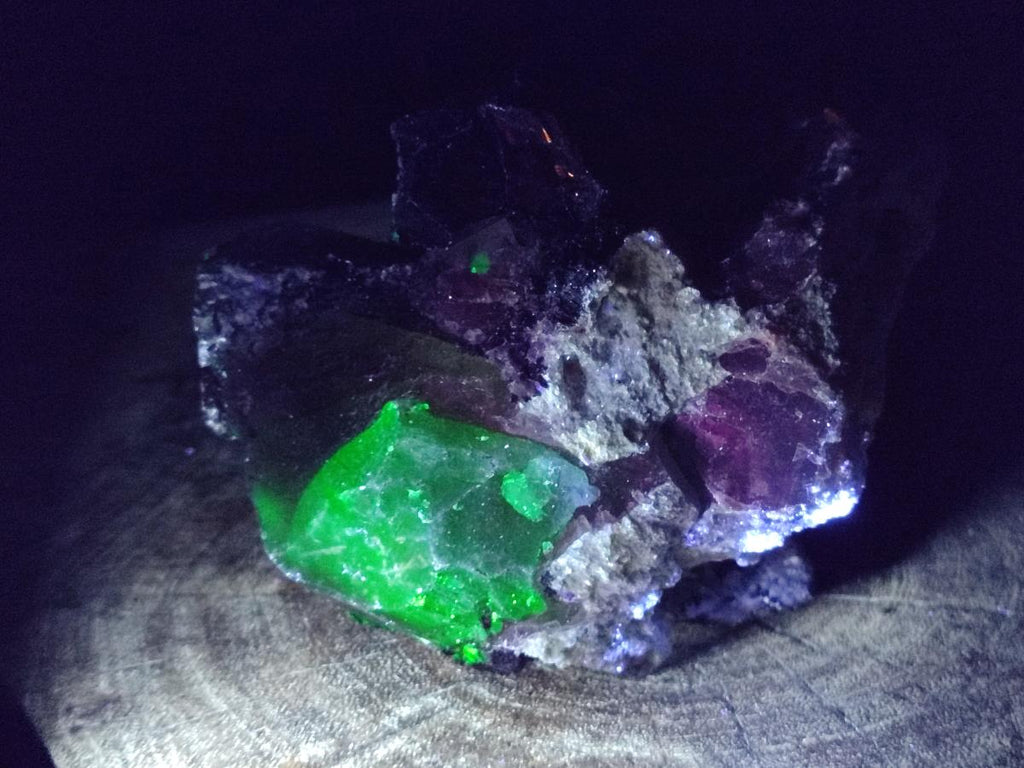 Natural Schorl Black Tourmaline with Associated Minerals x 2 From Erongo, Namibia - Toprock Gemstones and Minerals 