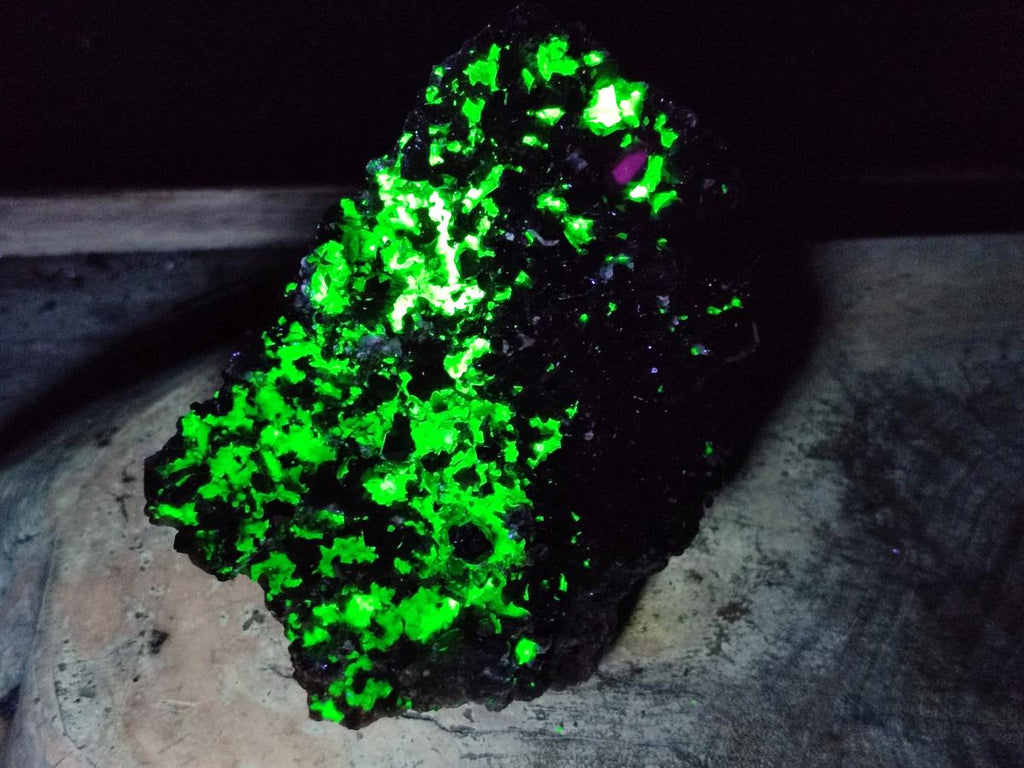 Natural Schorl Black Tourmaline with Associated Minerals x 2 From Erongo, Namibia - Toprock Gemstones and Minerals 