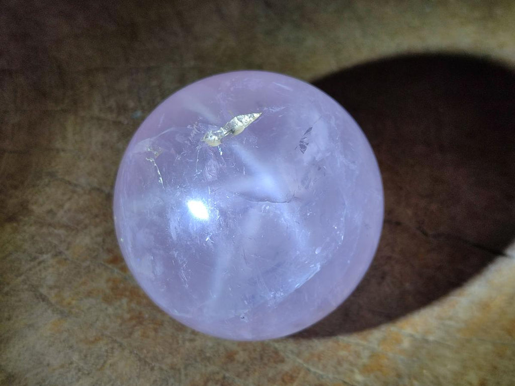 Polished Gemmy Star Rose Quartz Spheres x 7 From Madagascar - Toprock Gemstones and Minerals 