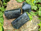 Natural Alluvial Schorl Black Tourmaline Crystals x 35 From Zimbabwe - Toprock Gemstones and Minerals 