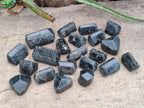 Natural Alluvial Schorl Black Tourmaline Crystals x 35 From Zimbabwe - Toprock Gemstones and Minerals 
