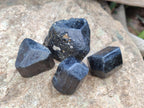 Natural Alluvial Schorl Black Tourmaline Crystals x 35 From Zimbabwe - Toprock Gemstones and Minerals 