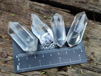 Polished Clear Quartz Crystal Double Terminated x 24 From Madagascar - Toprock Gemstones and Minerals 