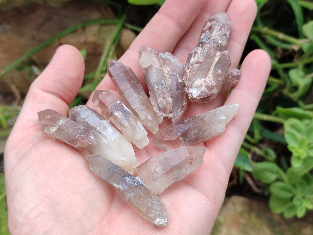 Natural Mini Red Hematoid Quartz Crystal Clusters x 70 From Karoi, Zimbabwe - Toprock Gemstones and Minerals 