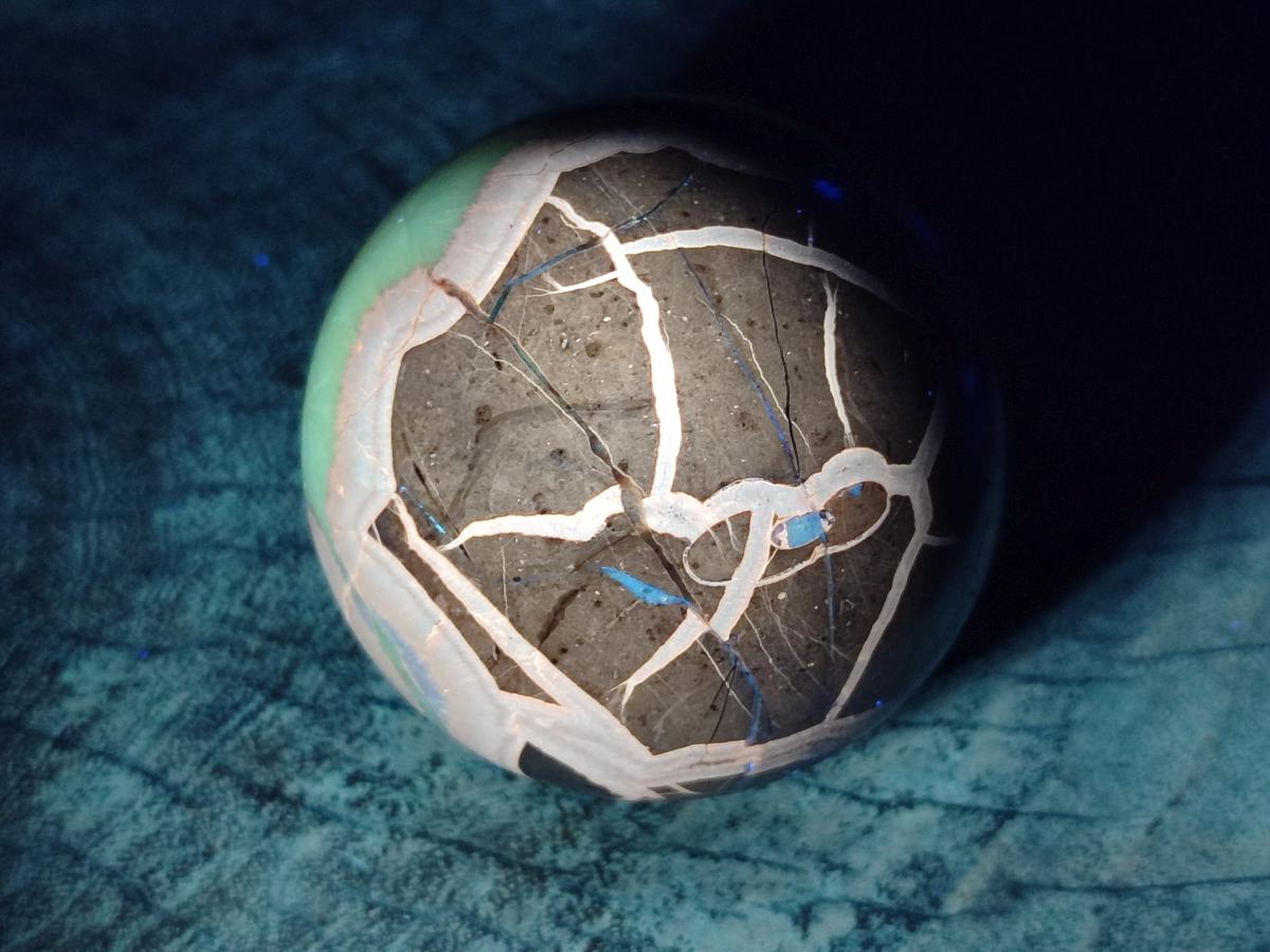 Polished Septerye Spheres x 4 From Mahajanga, Madagascar - Toprock Gemstones and Minerals 