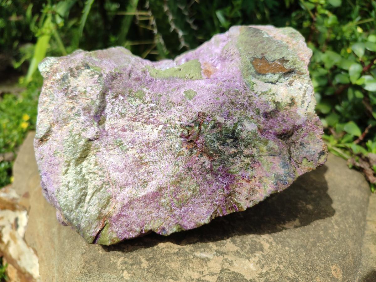 Natural XL Stichtite Cobbed Specimen x 1 From Barberton, South Africa - Toprock Gemstones and Minerals 