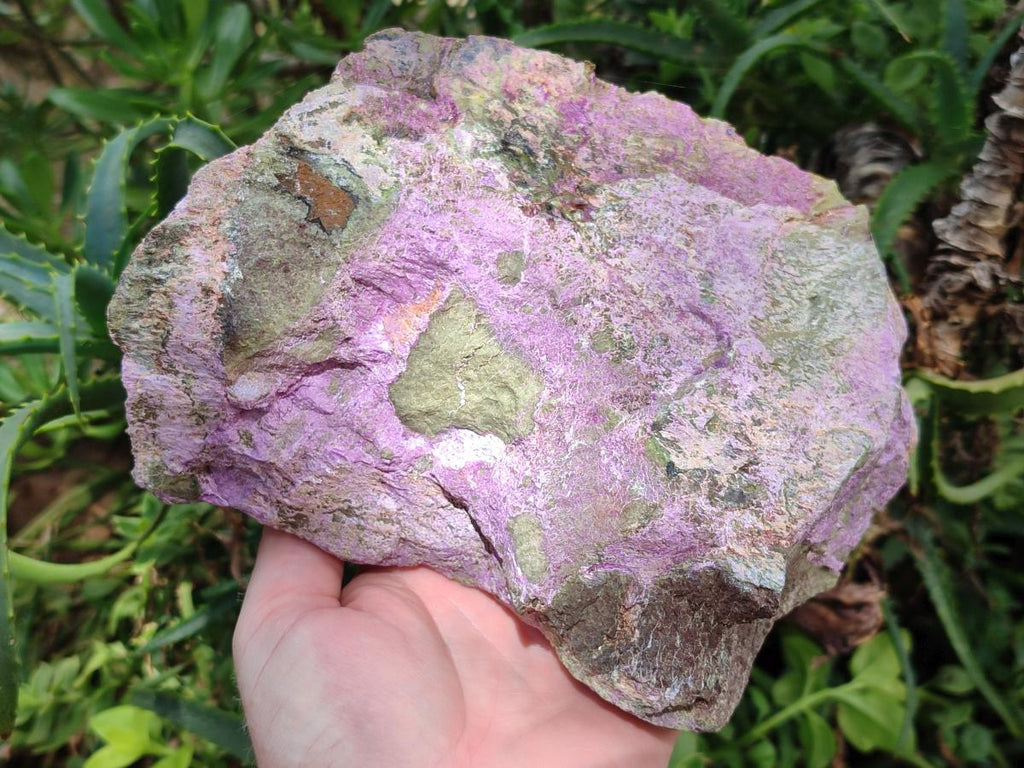 Natural XL Stichtite Cobbed Specimen x 1 From Barberton, South Africa - Toprock Gemstones and Minerals 