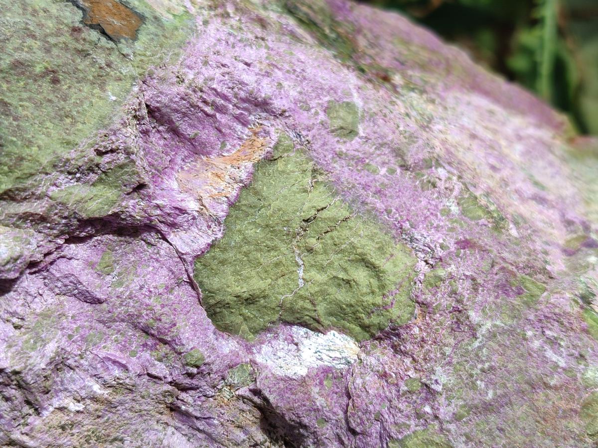 Natural XL Stichtite Cobbed Specimen x 1 From Barberton, South Africa - Toprock Gemstones and Minerals 