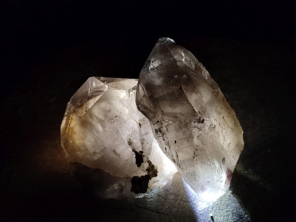 Natural Smokey Quartz Crystals x 6 From Zomba Plateau, Malawi - Toprock Gemstones and Minerals 