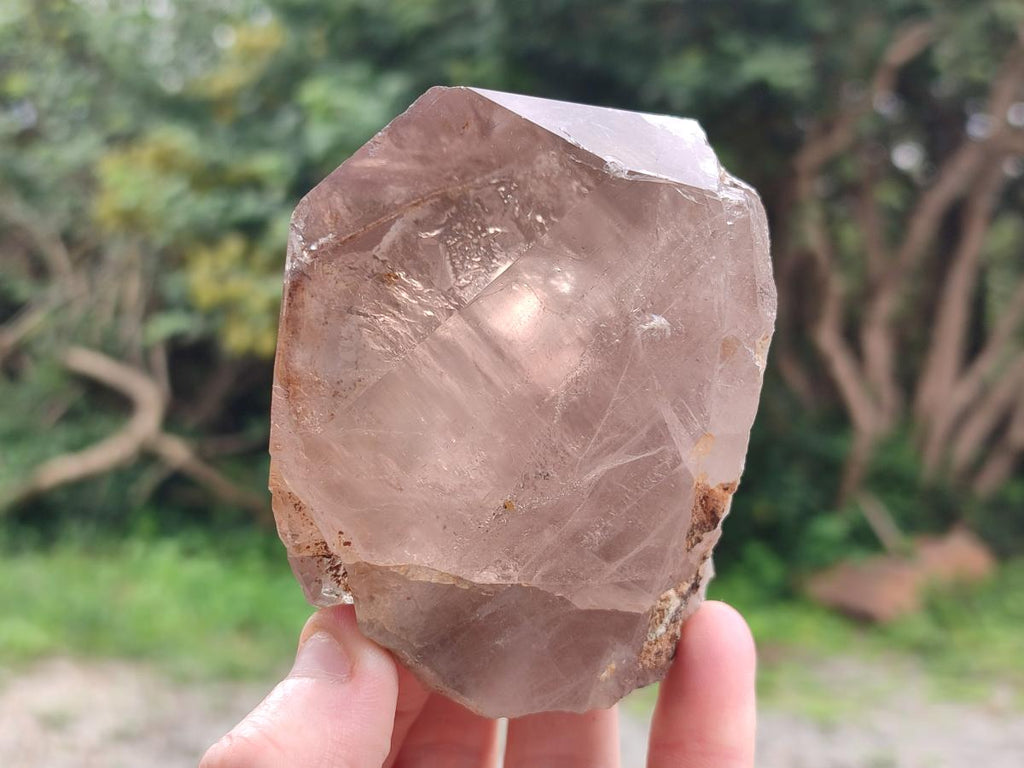 Natural Smokey Quartz Crystals x 6 From Zomba Plateau, Malawi - Toprock Gemstones and Minerals 