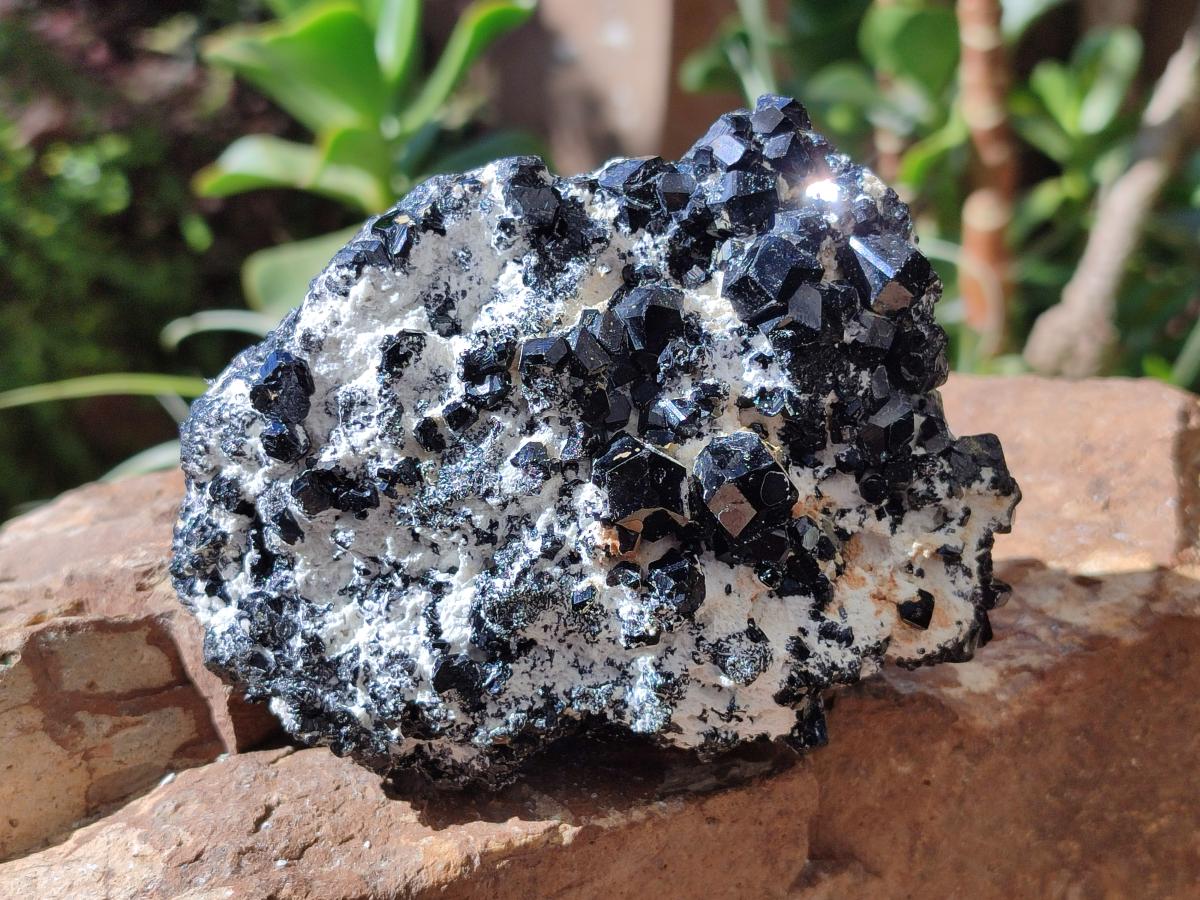 Natural Schorl Black Tourmaline Specimens x 2 From Erongo, Namibia - Toprock Gemstones and Minerals 