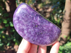 Polished Lepidolite Standing Free Forms x 4 From Zimbabwe - Toprock Gemstones and Minerals 