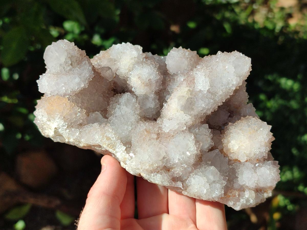 Natural Lilac Amethyst Spirit Clusters x 2 From Boekenhouthoek, South Africa - Toprock Gemstones and Minerals 