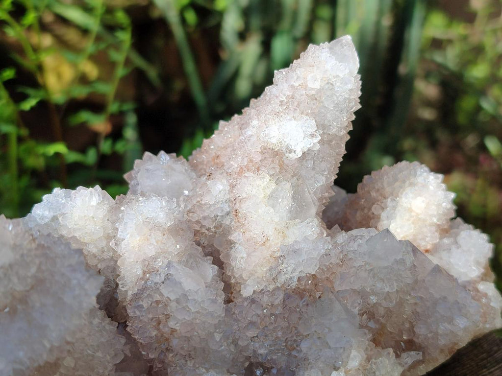 Natural Lilac Amethyst Spirit Clusters x 2 From Boekenhouthoek, South Africa - Toprock Gemstones and Minerals 