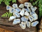 Natural Blue Lace Agate Geode Specimens x 35 From Nsanje, Malawi - Toprock Gemstones and Minerals 