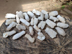 Natural Drusy Snow Finger Crystals x 70 From Albert's Mountain, Lesotho - Toprock Gemstones and Minerals 