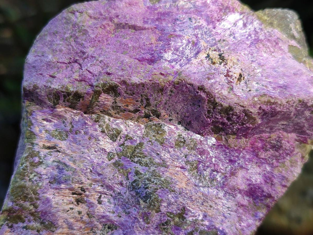 Natural Stichtite Cobbed Specimens x 3 From Barberton, South Africa - Toprock Gemstones and Minerals 
