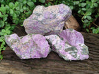 Natural Stichtite Cobbed Specimens x 3 From Barberton, South Africa - Toprock Gemstones and Minerals 