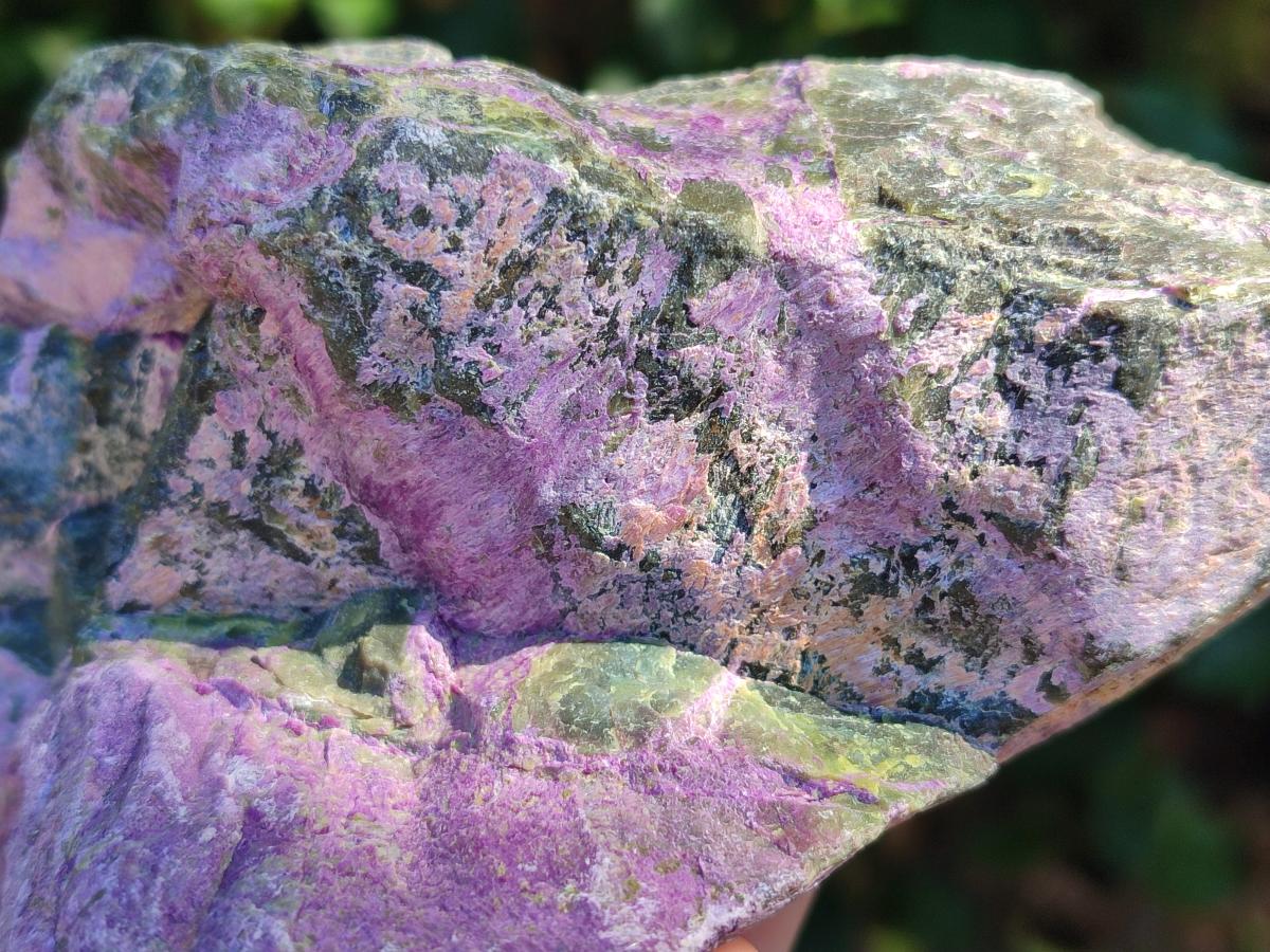 Natural Stichtite Cobbed Specimens x 3 From Barberton, South Africa - Toprock Gemstones and Minerals 