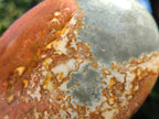 Polished Polychrome Jasper Standing Free Forms x 3 From NW Coast, Madagascar - Toprock Gemstones and Minerals 