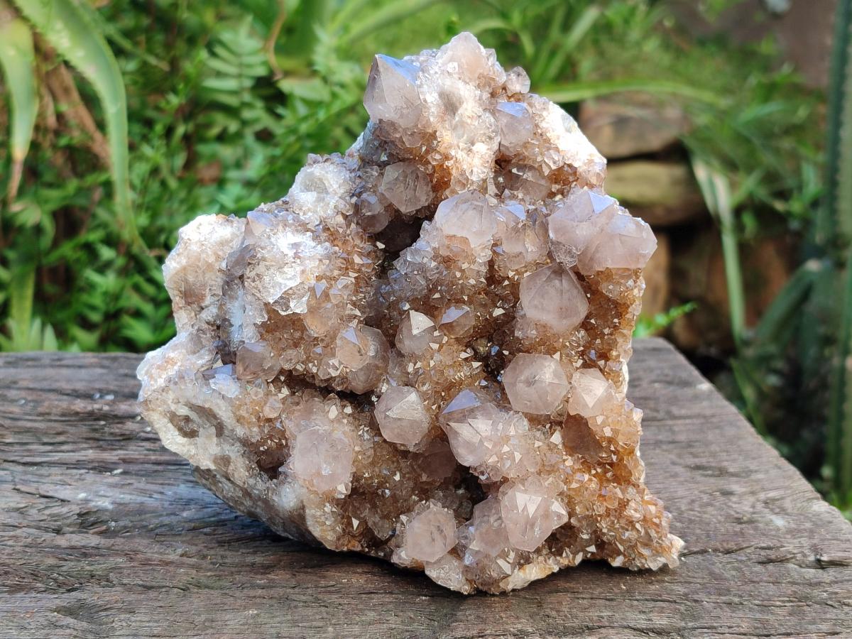 Natural Smokey Ametrine Spirit Clusters x 3 From Boekenhouthoek, South Africa - Toprock Gemstones and Minerals 