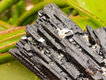 Natural Schorl Black Tourmaline with Feldspar Specimens x 2 From Erongo, Namibia - Toprock Gemstones and Minerals 