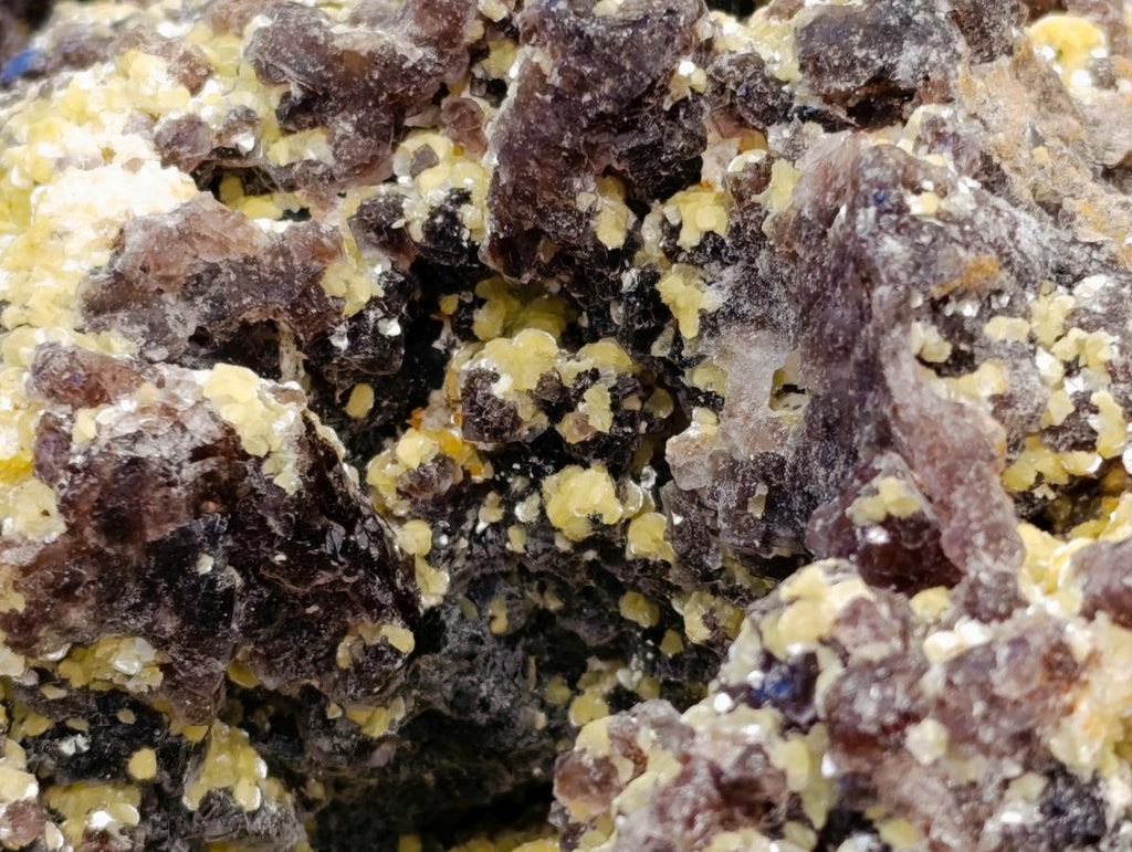 Natural XL Smokey Fluorite with Yellow Muscovite Mica Specimen x 1 From Erongo, Namibia - Toprock Gemstones and Minerals 