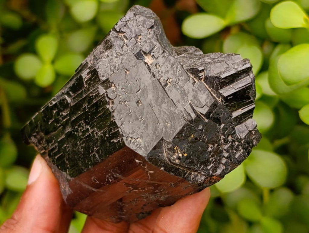 Natural Schorl Black Tourmaline Specimens with Associated Minerals x 6 From Erongo, Namibia - Toprock Gemstones and Minerals 