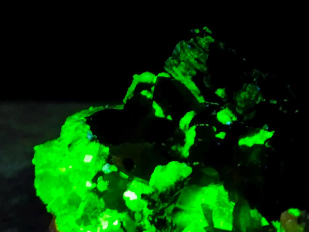 Natural Schorl Black Tourmaline Specimens with Associated Minerals x 6 From Erongo, Namibia - Toprock Gemstones and Minerals 