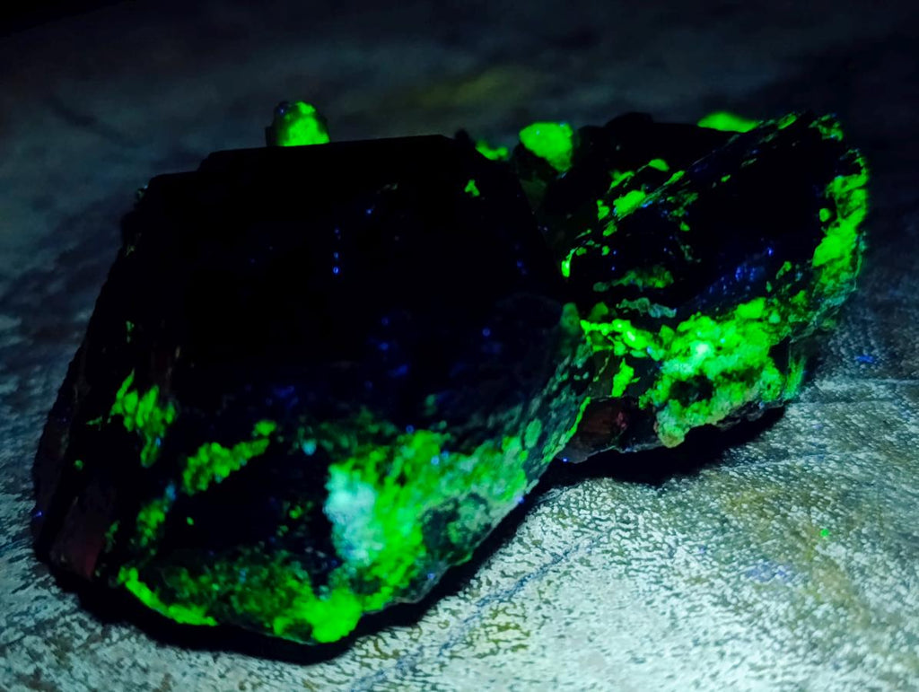 Natural Schorl Black Tourmaline Specimens with Associated Minerals x 6 From Erongo, Namibia - Toprock Gemstones and Minerals 