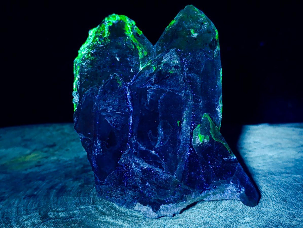 Natural Large Smokey Quartz Cluster with Hyalite Opal x 1 From Erongo, Namibia - Toprock Gemstones and Minerals 