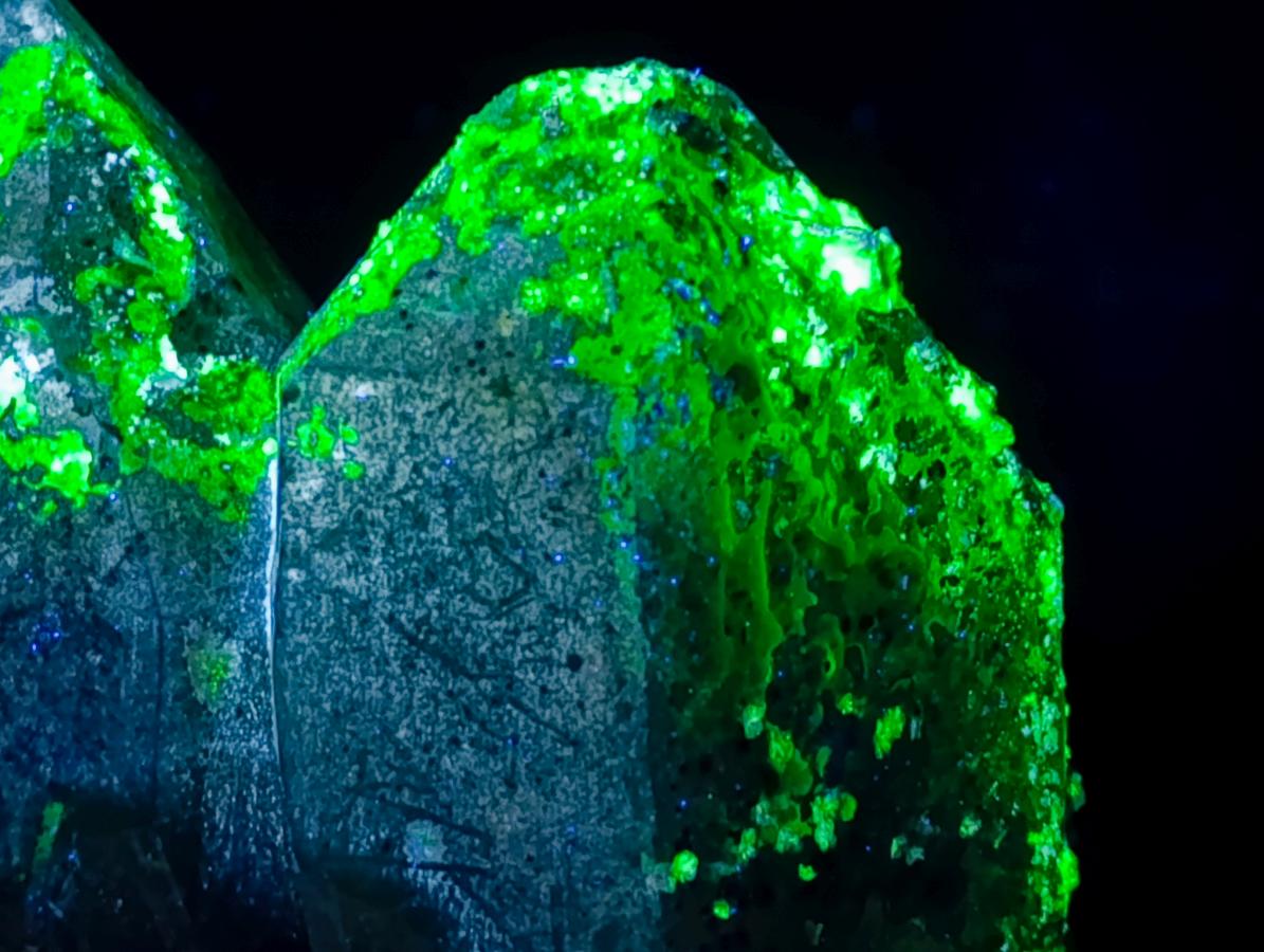 Natural Large Smokey Quartz Cluster with Hyalite Opal x 1 From Erongo, Namibia - Toprock Gemstones and Minerals 