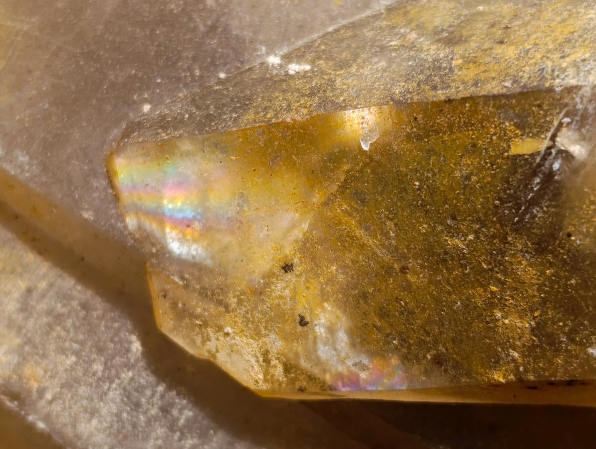 Natural Large Smokey Quartz Cluster with Hyalite Opal x 1 From Erongo, Namibia - Toprock Gemstones and Minerals 