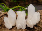 Natural Quartz Clusters x 15 From Madagascar - Toprock Gemstones and Minerals 