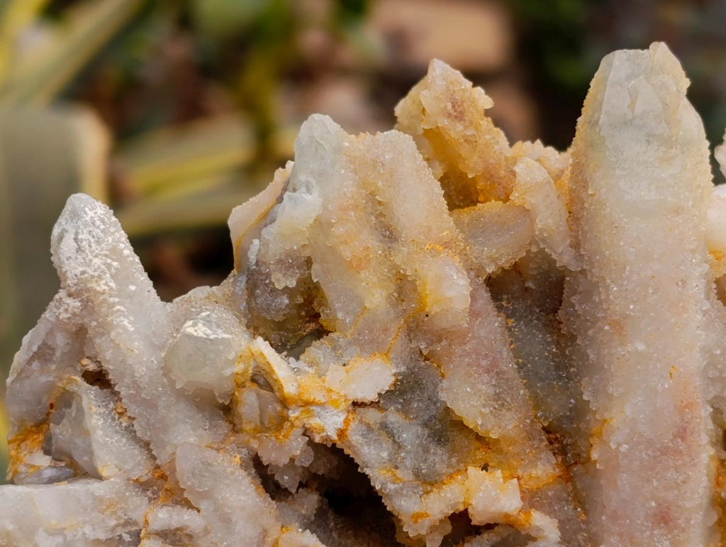 Natural White Fairy Spirit Quartz Clusters and Crystals x 8 From Boekenhouthoek, South Africa - Toprock Gemstones and Minerals 