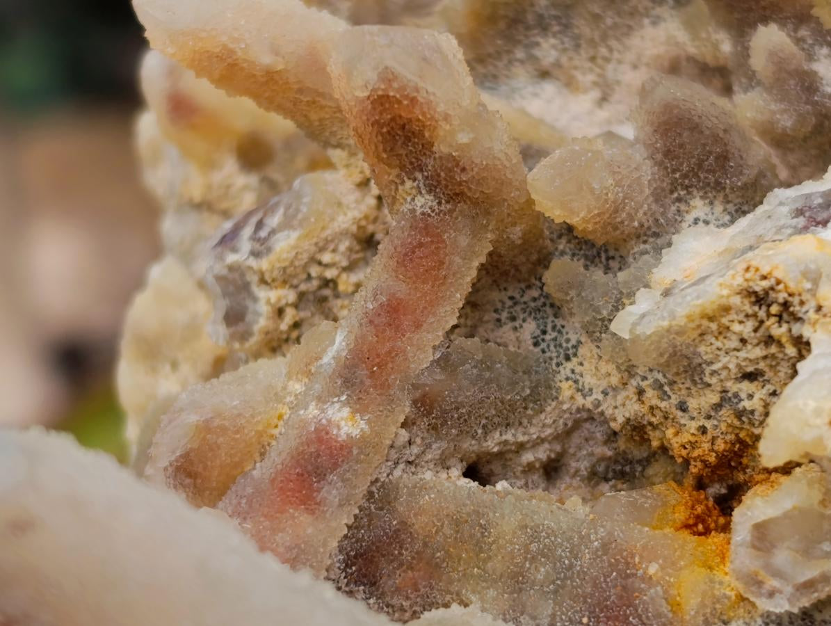 Natural White Fairy Spirit Quartz Clusters and Crystals x 8 From Boekenhouthoek, South Africa - Toprock Gemstones and Minerals 