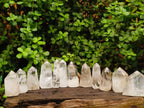Polished Clear Quartz Display Crystals x 12 From Madagascar - Toprock Gemstones and Minerals 