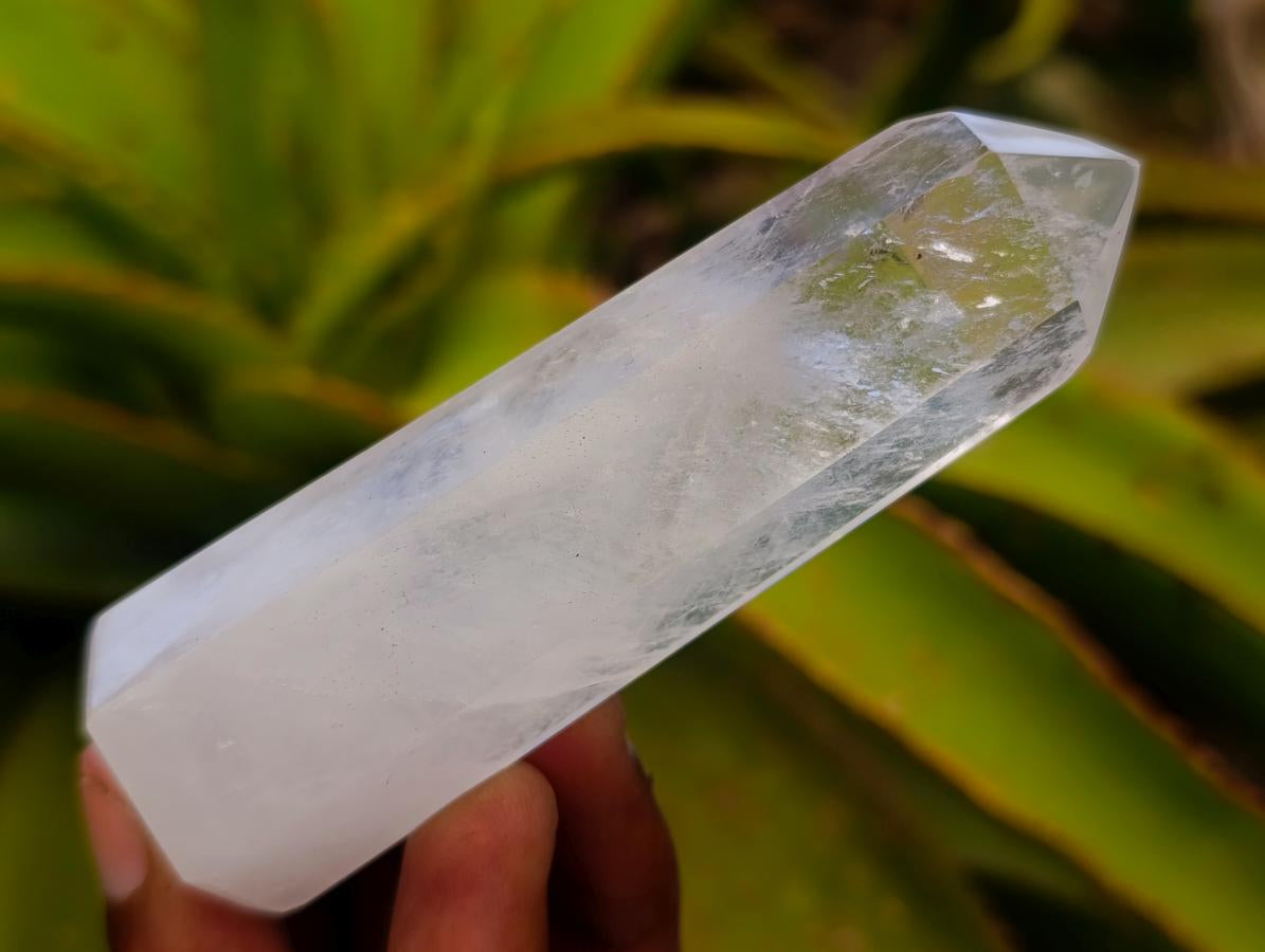 Polished Clear Quartz Display Crystals x 12 From Madagascar - Toprock Gemstones and Minerals 