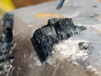 Natural Smokey Quartz with Black Tourmaline Specimens x 2 From Erongo, Namibia - Toprock Gemstones and Minerals 