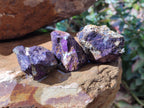 Natural Metallic Cobbed Purpurite Specimens x 35 From Erongo, Namibia - Toprock Gemstones and Minerals 