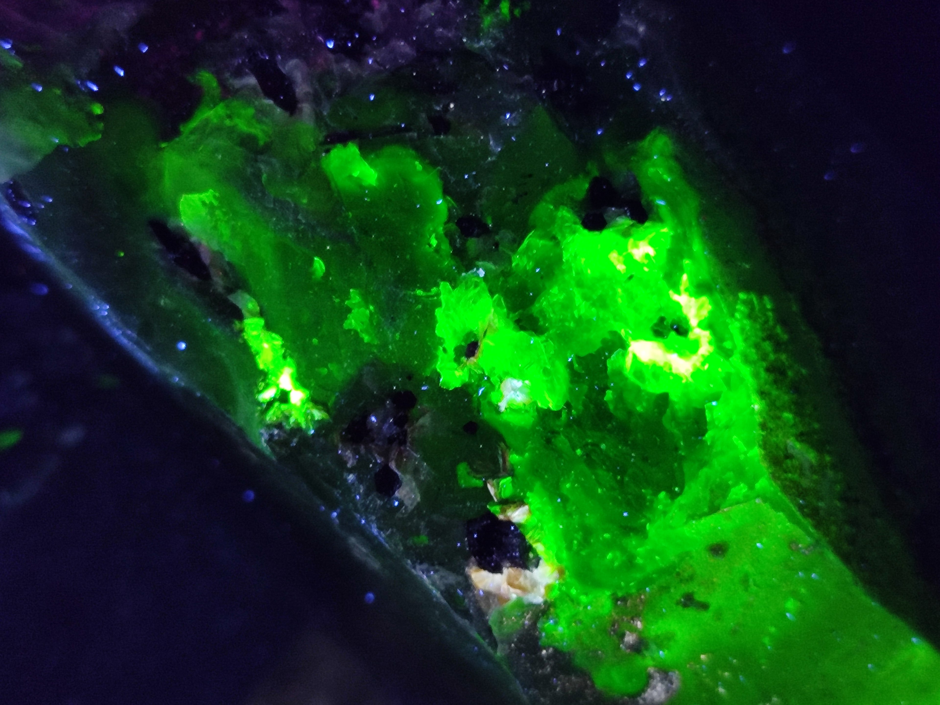 Natural Large Smokey Quartz Crystals with Schorl and Hyalite Opal x 2 From Erongo, Namibia - Toprock Gemstones and Minerals 