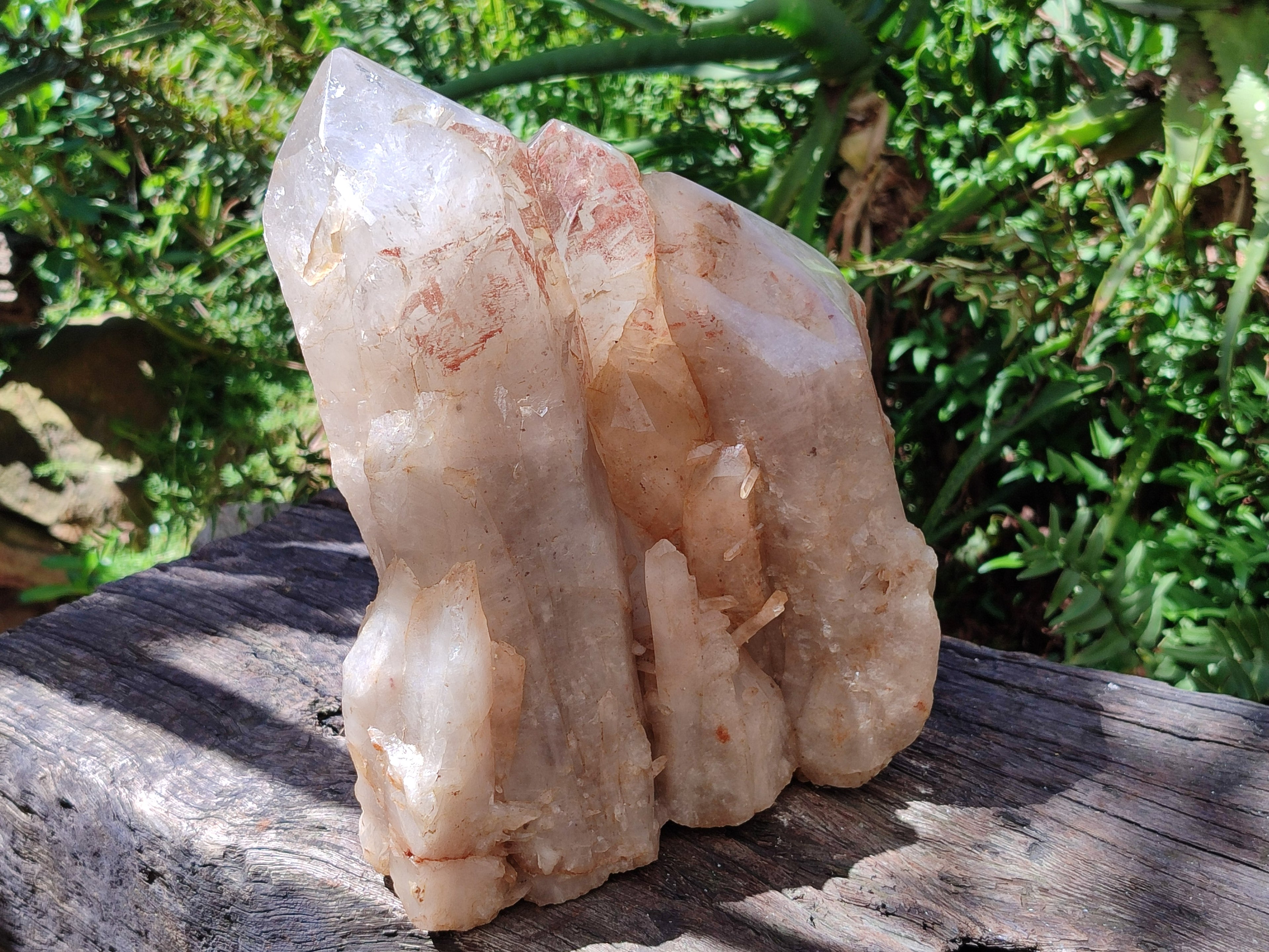 Polished Large Standing Angolian Smokey Quartz Cluster x 1 From Angola - Toprock Gemstones and Minerals 