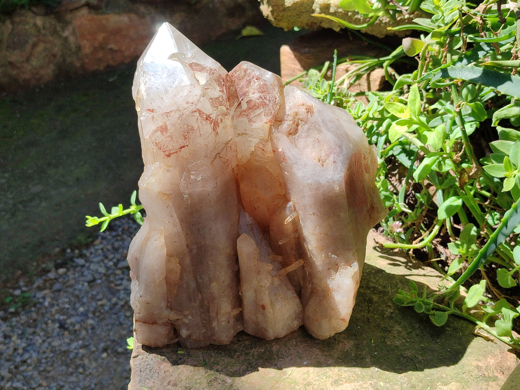 Polished Large Standing Angolian Smokey Quartz Cluster x 1 From Angola - Toprock Gemstones and Minerals 