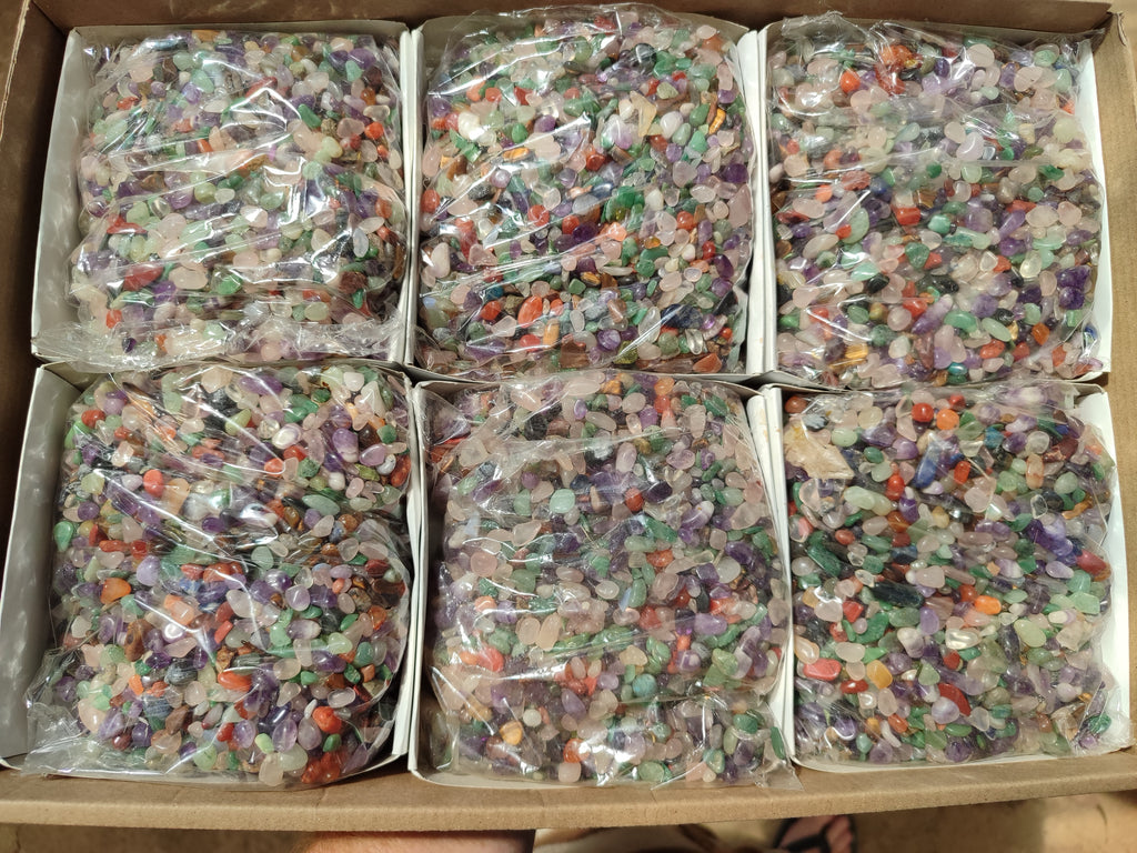 Polished Mixed Tumbled Stones Packs x 6 From Southern Africa - Toprock Gemstones and Minerals 