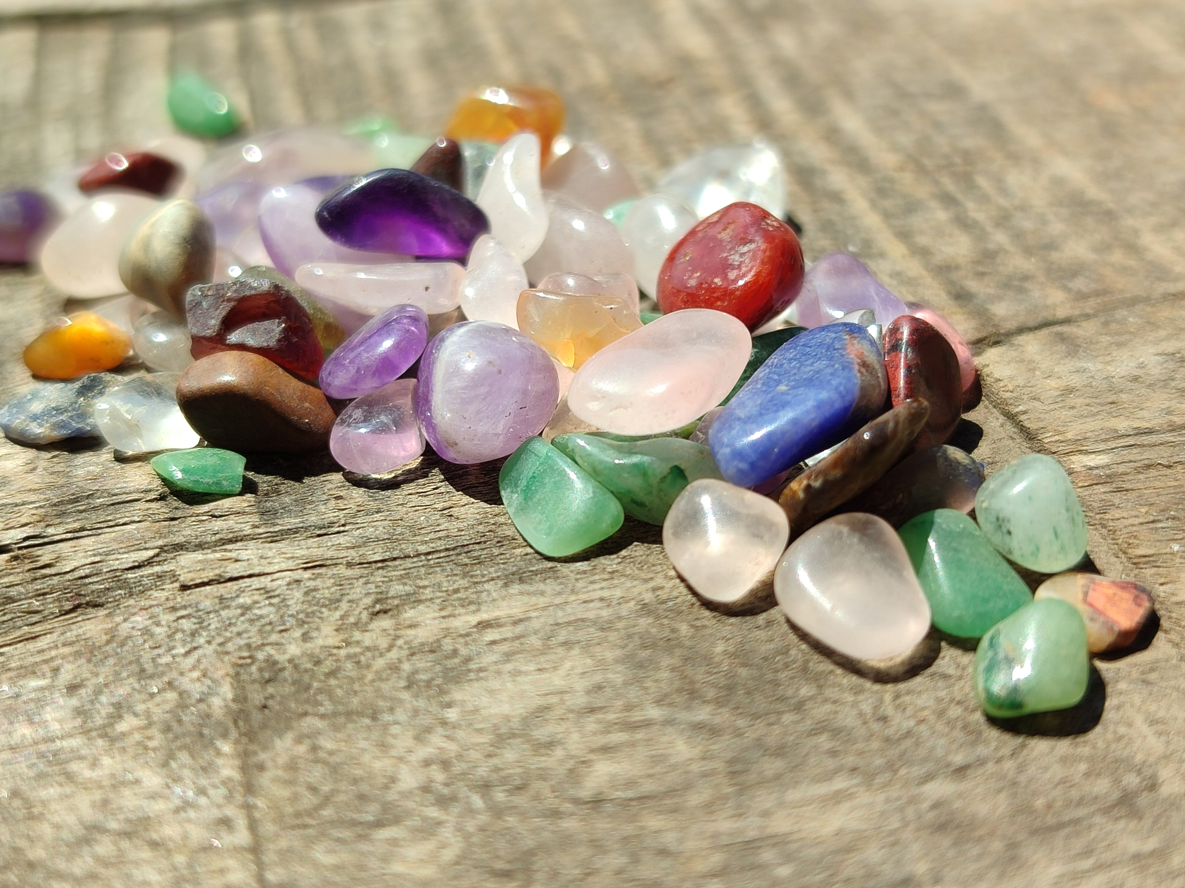Polished Mixed Tumbled Stones Packs x 6 From Southern Africa - Toprock Gemstones and Minerals 