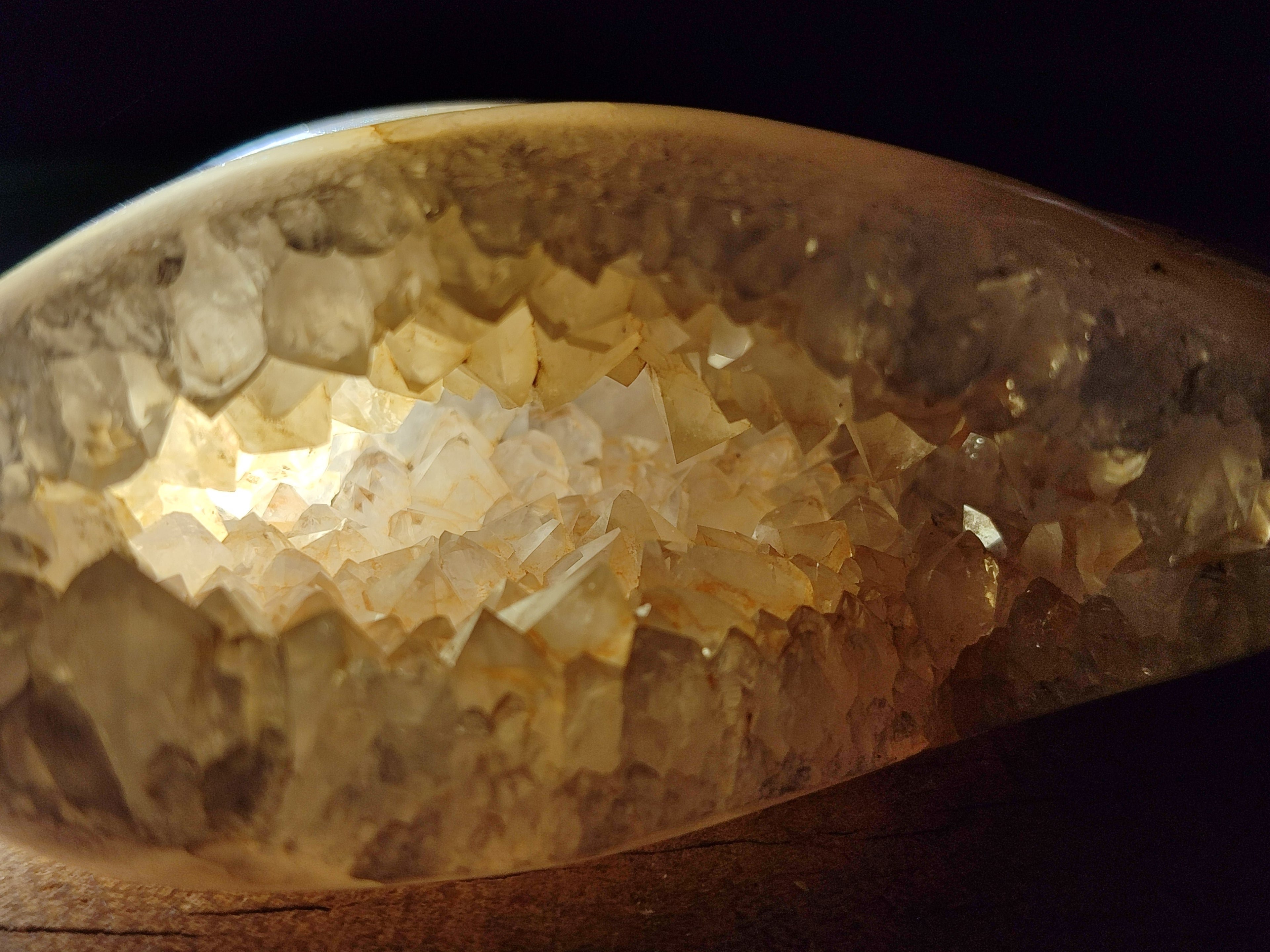Polished Mixed Crystalline Agate Geodes x 6 From Maintirano, Madagascar - Toprock Gemstones and Minerals 