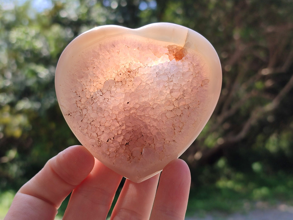 Polished Mixed Crystalline Agate Geodes x 6 From Maintirano, Madagascar - Toprock Gemstones and Minerals 